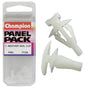 Champion Weather Seal Clips Clear 10mm(L) 5x15mm(HD) 3pk
