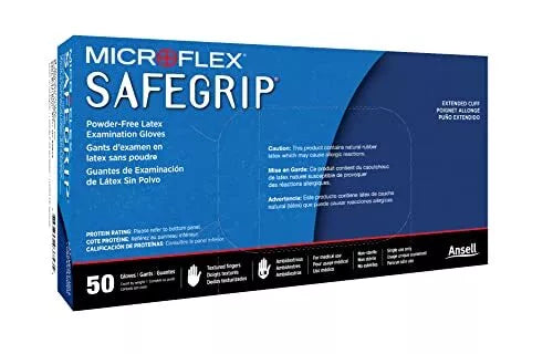 MICROFLEX® SafeGrip™ SG-375 MEDIUM 50 GLOVES PER BOX