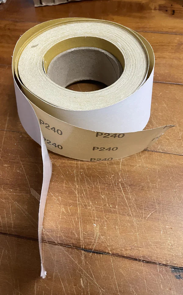 STICKY ROLL 70MM X 20M X 240 GRIT