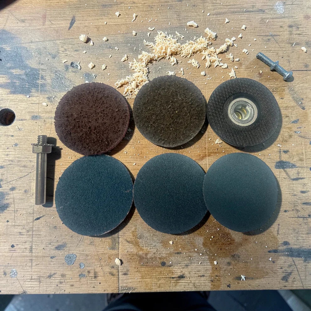 7PC Roll Lock Disc P60- P120