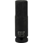 M7 Impact In Hex Socket, 1/2in Drive, 22mm