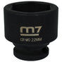 M7 Impact Socket 3/8in Dr. 22mm