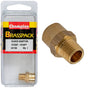 Champion Gauge Adaptor Brass 1/8 Bsp Male-1/8 NPT Female-1pk