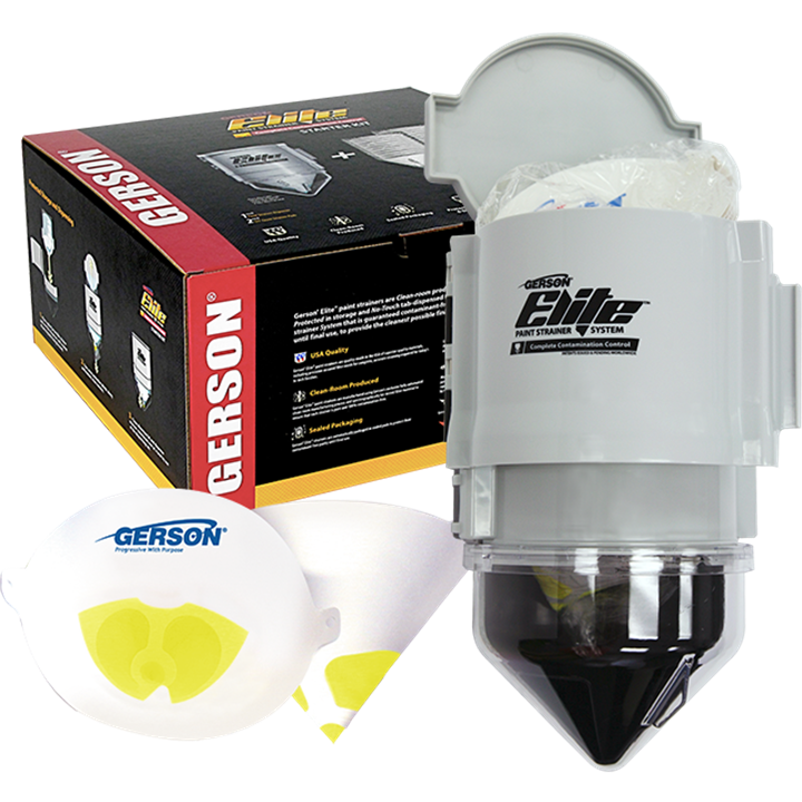 Gerson Elite Paint Strainer Starter Kit Yellow-Paint Strainers & Filters-Tool Factory