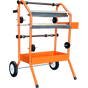 Velocity Mobile Masking Machine (Orange) With Tray-Masking Products-Tool Factory