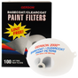 Gerson 2K Paper Paint Strainer Fine 190 Micron (Box 100)-Paint Strainers & Filters-Tool Factory