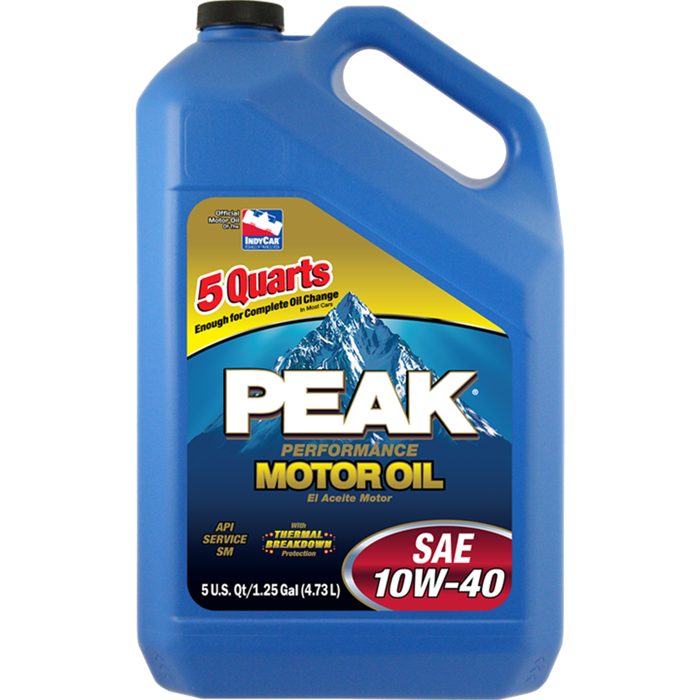 Peak 10W40 Sm Motor Oil 5 Qt / 4.73L-Engine & Motor Oils-Tool Factory