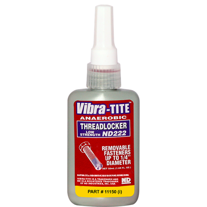 Nd222 Anaerobic Threadlockers Low Strength 50 Ml-Adhesives & Sealants-Tool Factory