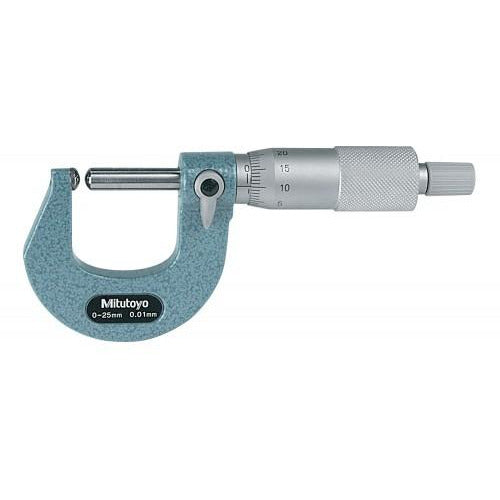Mitutoyo Tube Micrometer 0-25mm x .01mm (spherical anvil and spindle)-Mitutoyo-Tool Factory