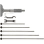 Mitutoyo Depth Micrometer 0-100mm x 63mm Base with 4 Rods-Mitutoyo-Tool Factory