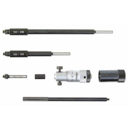 Mitutoyo Inside Micrometer Set Interchangeable Rod Type 50-300mm-Mitutoyo-Tool Factory