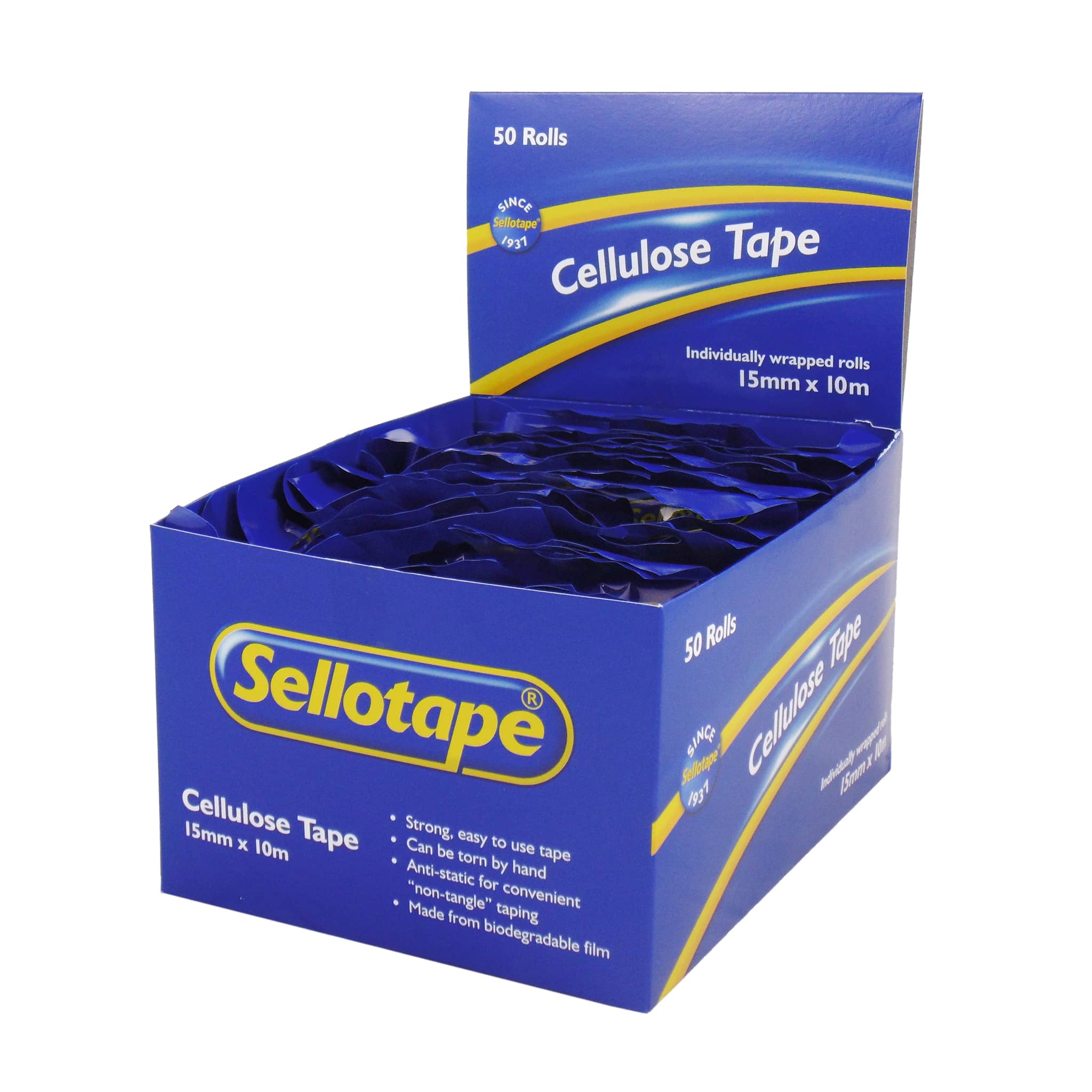 Sellotape 3250 Cellulose 15mmx10m 1 UNIT