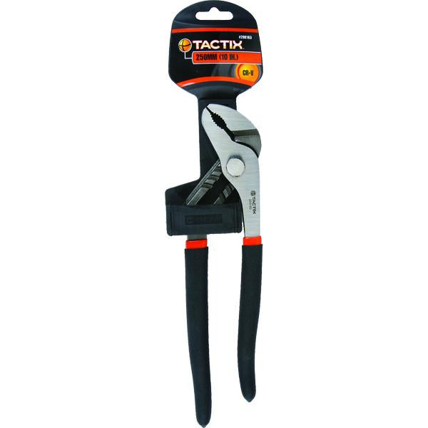 Tactix Pliers Groove Joint 10In/250Mm | Pliers - Groove Joint-Hand Tools-Tool Factory