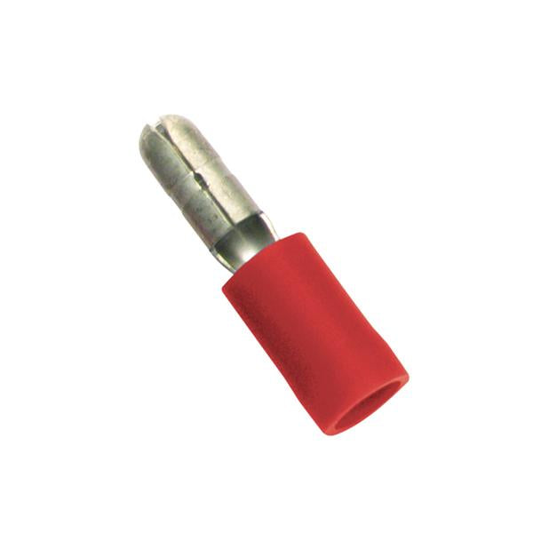 Champion Red Male Bullet Terminal - 100Pk | Auto Crimp Terminals - Bullet-Automotive & Electrical Accessories-Tool Factory