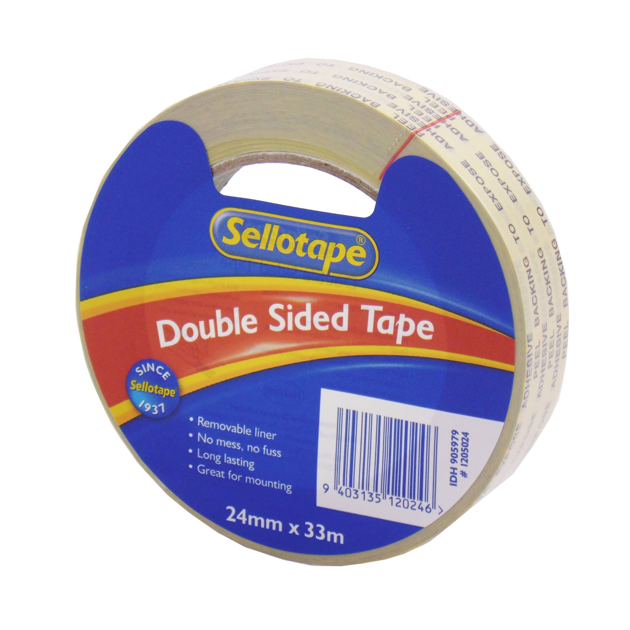Sellotape 1205 Double-Sided Tape 24x33m