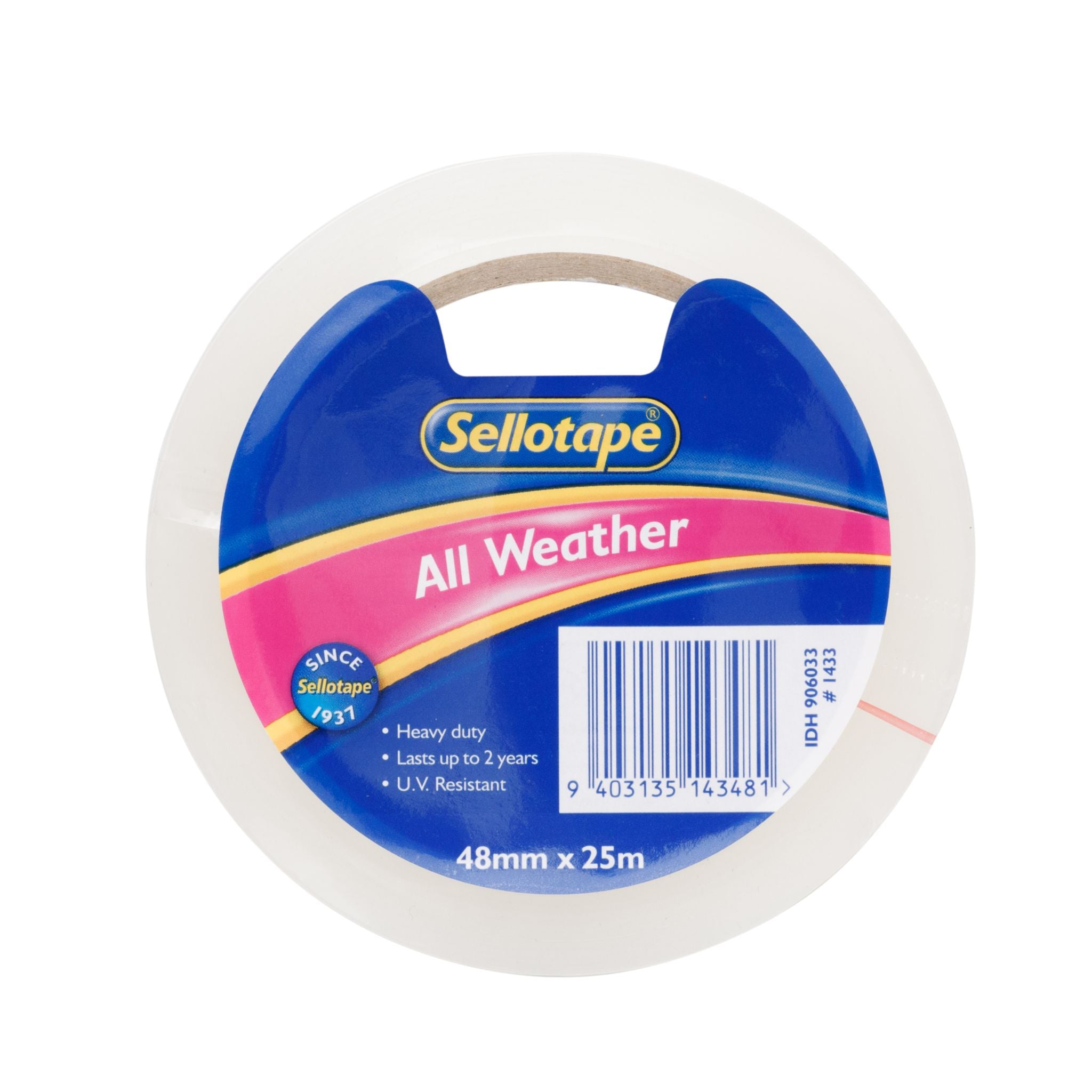 Sellotape 1433 All-Weather 48mmx25m