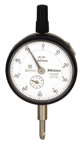 Mitutoyo Dial Indicator 10mm x 0.01mm with Lug Back