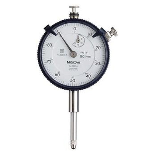 Mitutoyo Dial Indicator Series 2 20mm x 0.01mm with Flat Back-Mitutoyo-Tool Factory