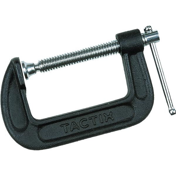 Tactix C-Clamp 5In/125Mm | Vices & Clamps - C-Clamps-Hand Tools-Tool Factory