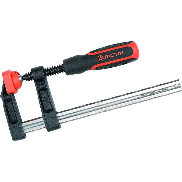 Tactix F-Clamp 300 X 120Mm | Vices & Clamps - F-Clamps-Hand Tools-Tool Factory