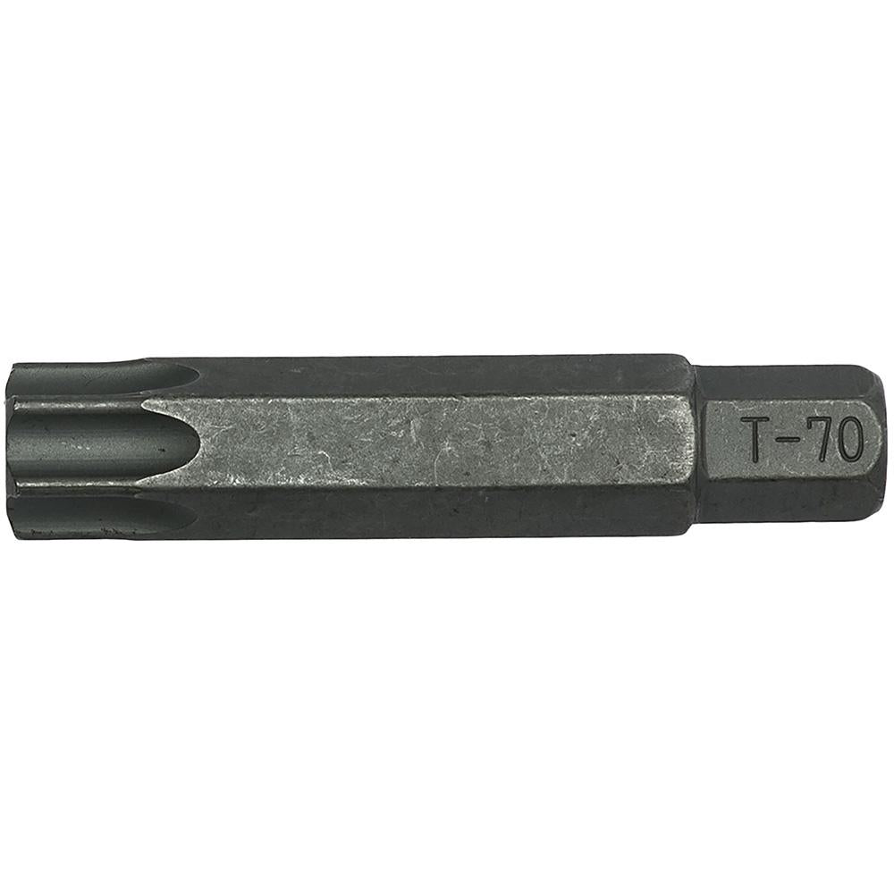 Teng 12Mm Hex Dr. Tx70 Cr-V Bit / L75Mm | Bits & Drivers - TX Bits (75mm Long)-Hand Tools-Tool Factory