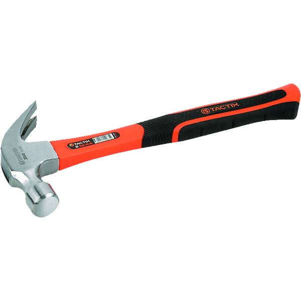 Tactix Hammer Claw 450Gm (16Oz) Fiberglass | Striking Tools - Claw-Hand Tools-Tool Factory