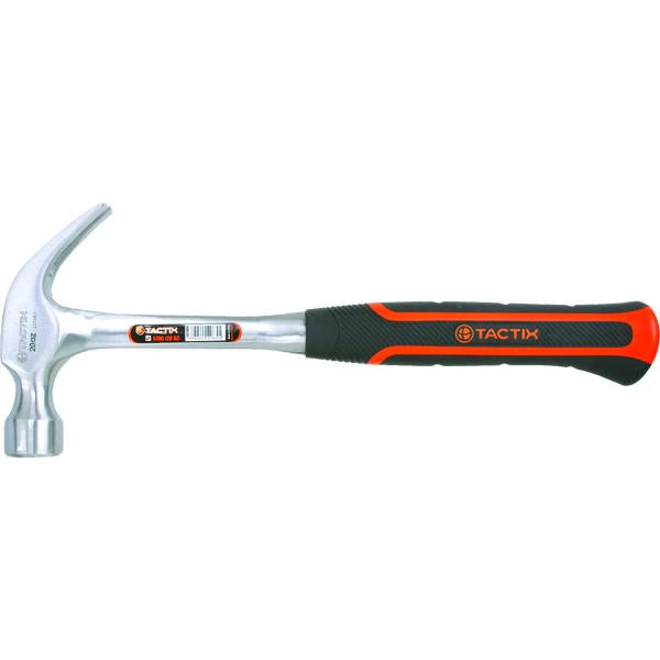 Tactix - Claw Hammer (20Oz) Steel Handle | Striking Tools - Claw-Hand Tools-Tool Factory