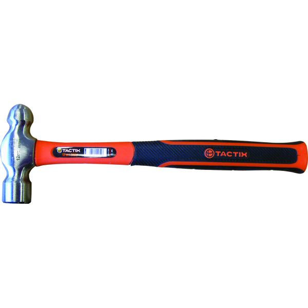 Tactix Hammer Ball Pein 12Oz (340Gm) Fiberglass | Striking Tools - Ball Pein-Hand Tools-Tool Factory