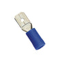 Champion Blue Male Push - On Spade Terminal - 100Pk | Auto Crimp Terminals - Push-On-Automotive & Electrical Accessories-Tool Factory