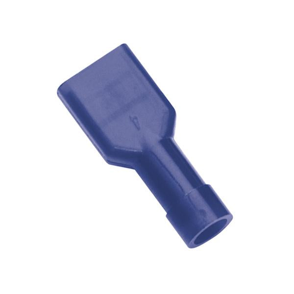 Blue Female Insulated Push-On Spade Terminal | Auto Crimp Terminals - Push-On Terminals-Automotive & Electrical Accessories-Tool Factory