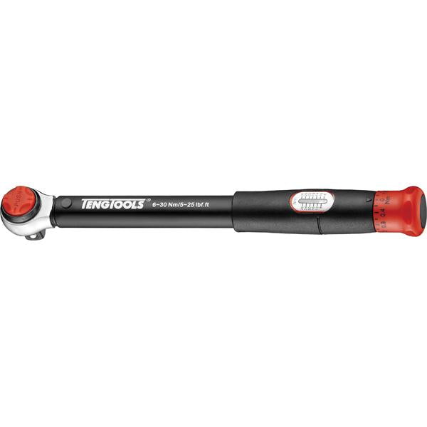 Teng 3/8In Dr. 6-30Nm Mini Q-Series Torq. Wr. +/-3%** | Torque Wrenches - 3/8 Inch Drive-Hand Tools-Tool Factory