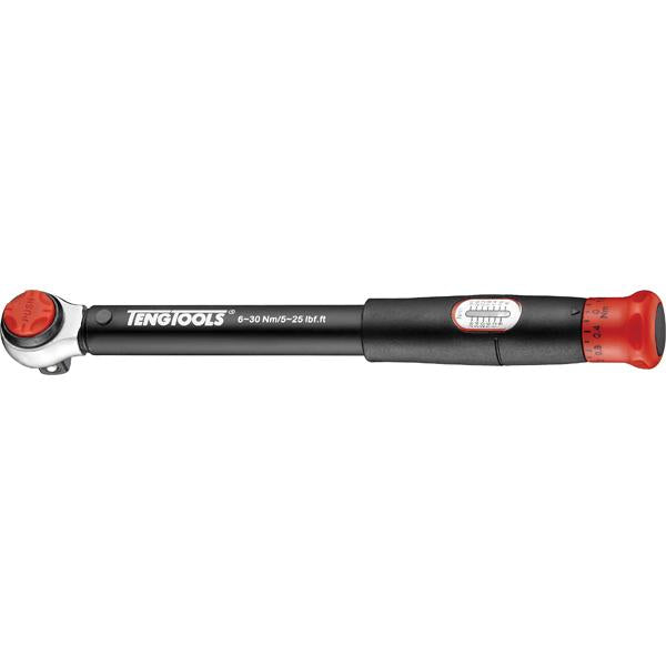 Teng 3/8In Dr. 6-30Nm Mini Q-Series Torq. Wr. +/-3%** | Torque Wrenches - 3/8 Inch Drive-Hand Tools-Tool Factory