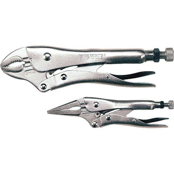 Teng 2Pc Power Grip Plier Set | Pliers - Sets-Hand Tools-Tool Factory