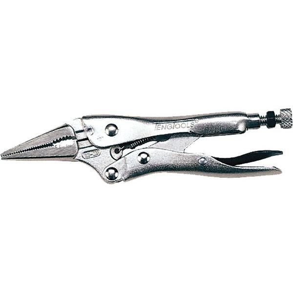 Teng 4In Long Nose Power Grip Plier | Pliers - Vice Grips-Hand Tools-Tool Factory