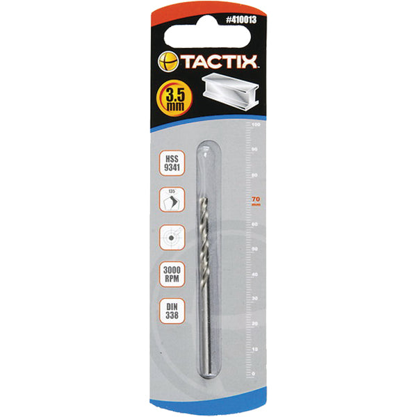 Tactix HSS Twist Drill 3.5mm**
