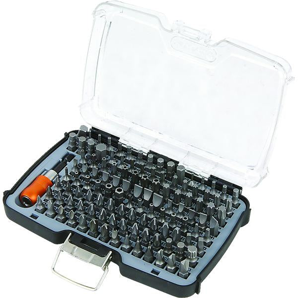 Tactix 117Pc Master 1/4In Cr-V Bits Set | Bits & Drivers - Sets-Hand Tools-Tool Factory