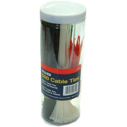 Allied Cable Ties 500-pce in Tube #42310 100/200mm