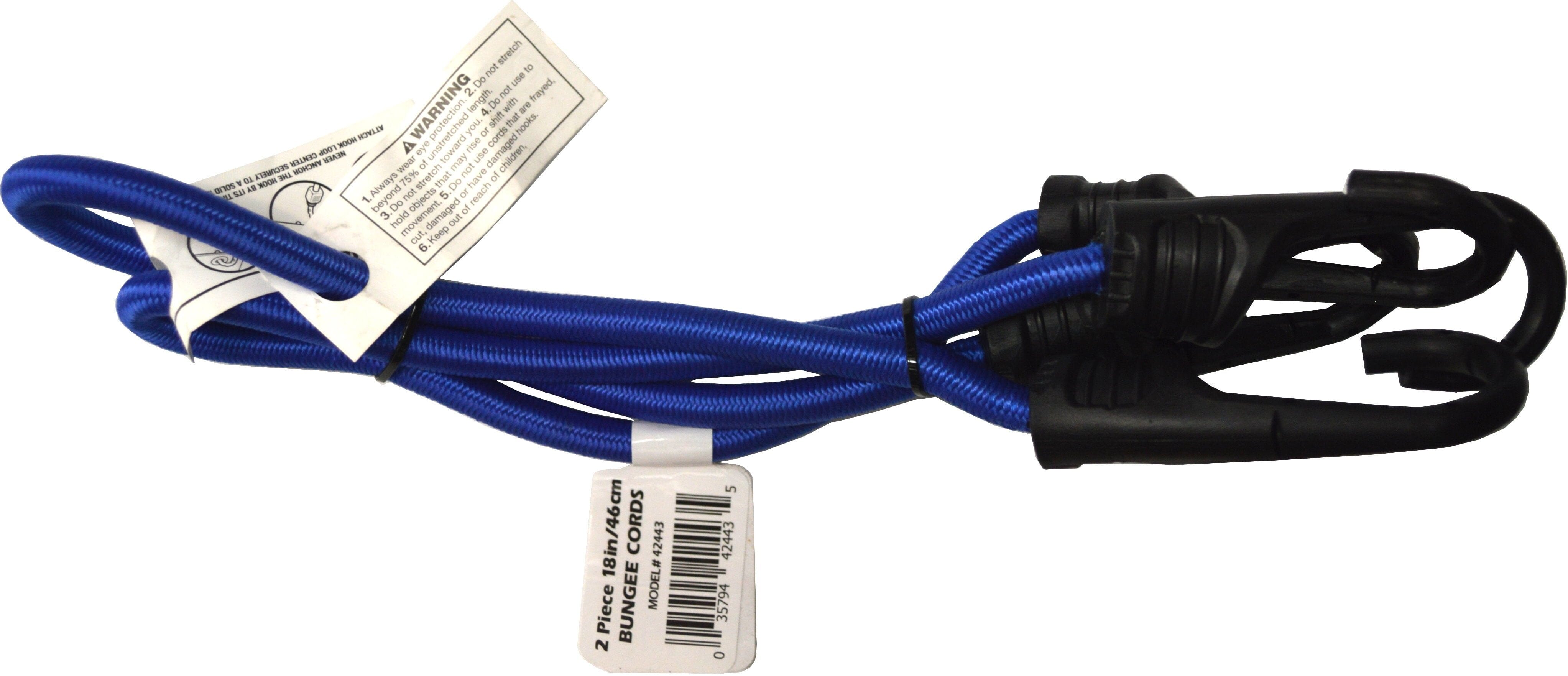 Cargoloc Bungee Cords 2-Pack - Blue #42443 450mm