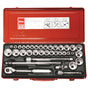 Koken 4279AM Socket Set 12pt 36pc 1/2"Dr 3/8-1.1/4" & 10-32mm