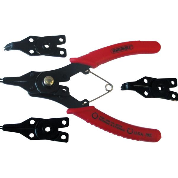 Teng 4Pc Circlip Plier Set - External/Internal | Pliers - Sets-Hand Tools-Tool Factory