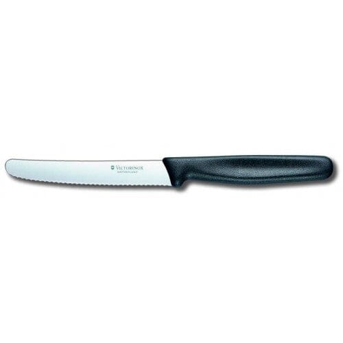 Victorinox Tomato & Sausage Knife 5.0833 - 11cm Black Handle