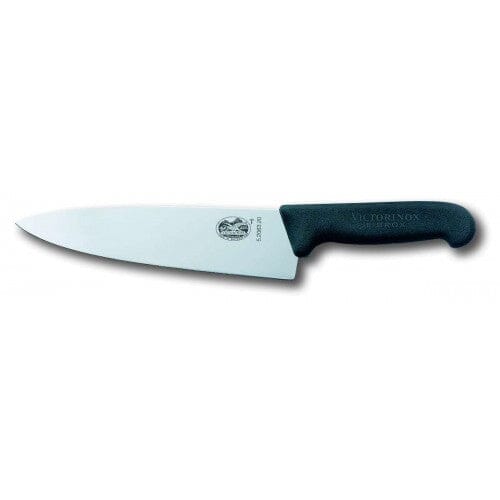 Victorinox Carving Knife 5.2063.20cm Wide Blade Black Handle