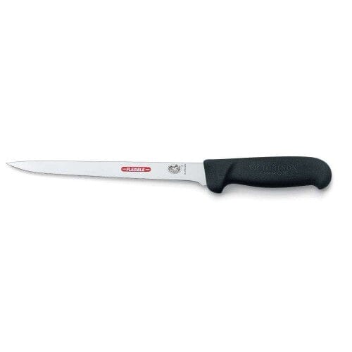 Victorinox Filleting Knife 5.3763.20cm Black Handle
