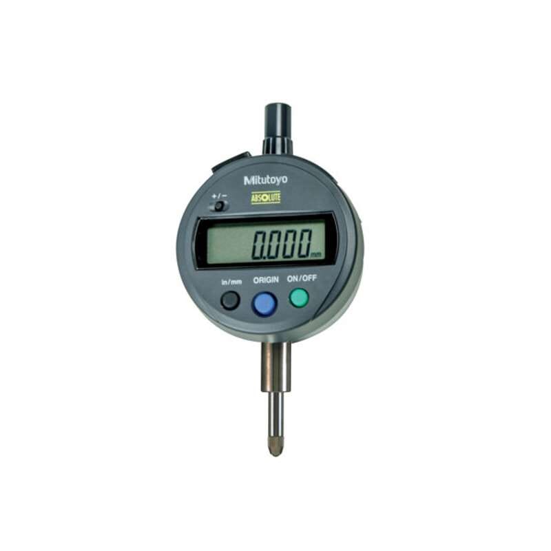 Mitutoyo Digimatic Indicator ID-SXB .500"/12.7mm x 0.01mm Standard Type with Flat Back
