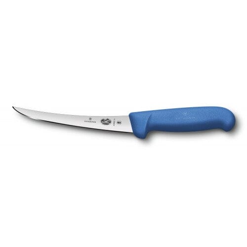 Victorinox Boning Knife 5.6602.15cm Curved Blade Blue Handle