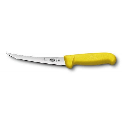 Victorinox Boning Knife 5.6608.15cm Curved Blade Yellow Handle