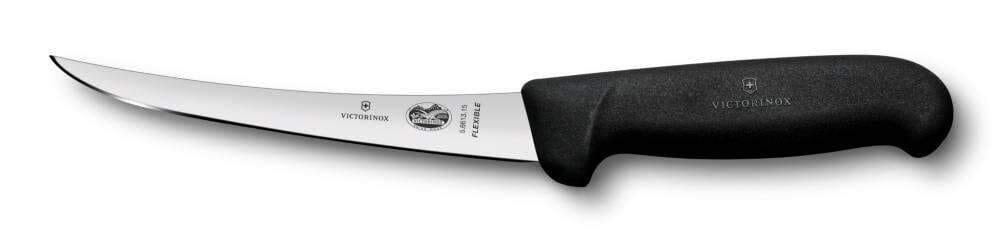 Victorinox Boning Knife 5.6613.12cm Flexible Blade Black Handle