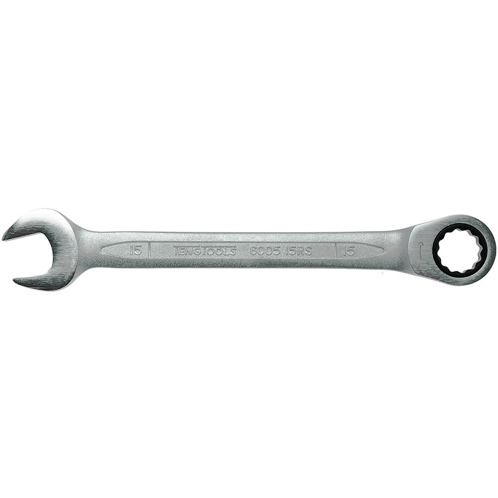 Teng Ratchet Combination Spanner 15Mm | Wrenches & Spanners - Ratcheting - Metric-Hand Tools-Tool Factory