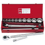 Koken 3/4" Dr Socket Set -16pc 22-60mm-Sockets & Accessories-Tool Factory
