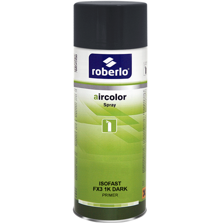 Roberlo Aircolor Isofast Fx3 Dark Primer 1K 400Ml-Paint Products-Tool Factory